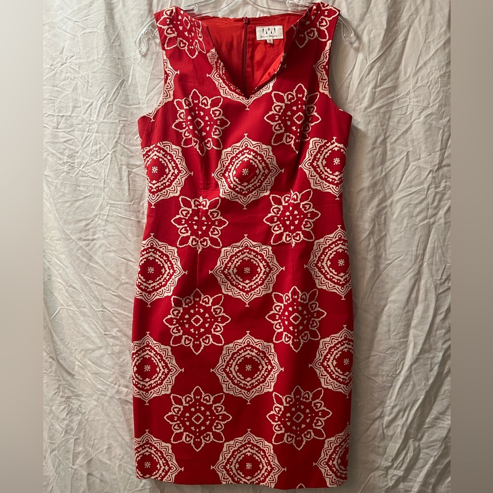 David Meister Women’s Red Holiday Dress